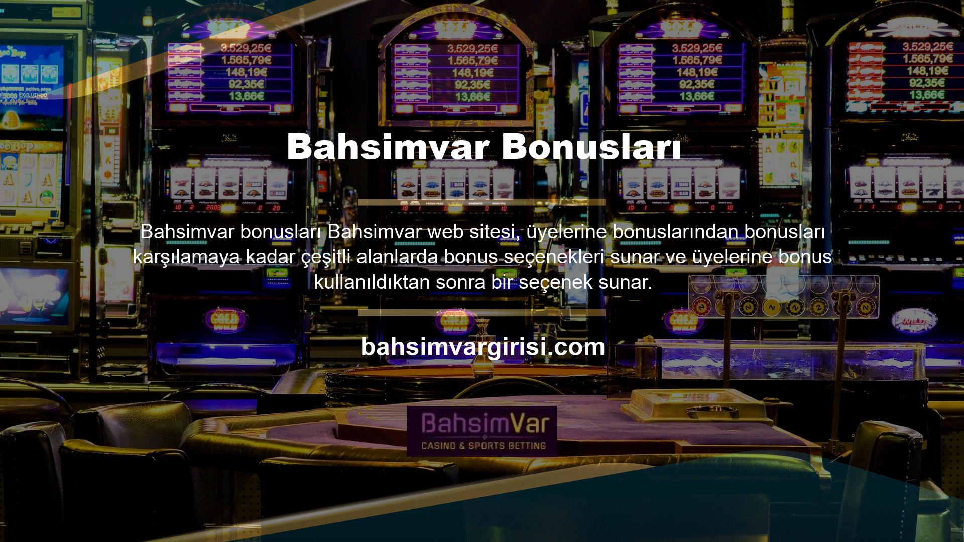 Site, cömert ve önemli bonuslarıyla bilinir, bu da casino endüstrisindeki kazançlarını en üst düzeye çıkarmak isteyenler için en iyi seçimdir